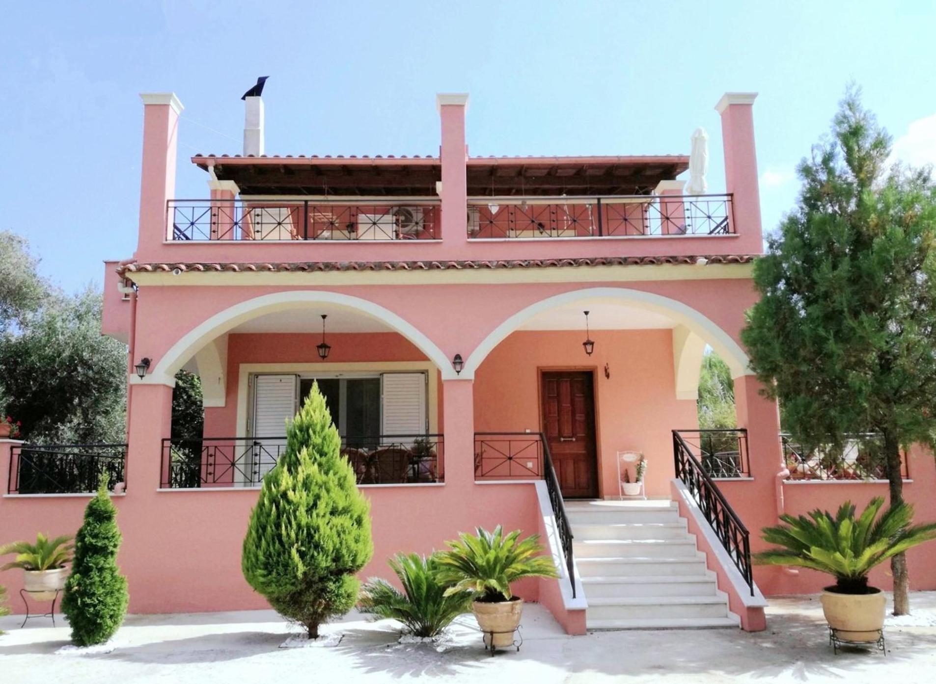 Villa Valia Seaside Ipsos Dış mekan fotoğraf
