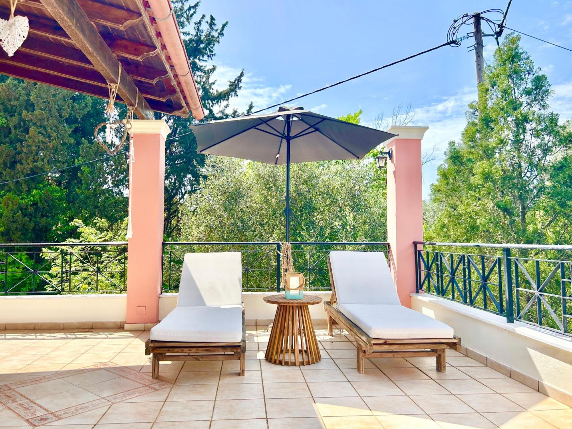 Villa Valia Seaside Ipsos Dış mekan fotoğraf