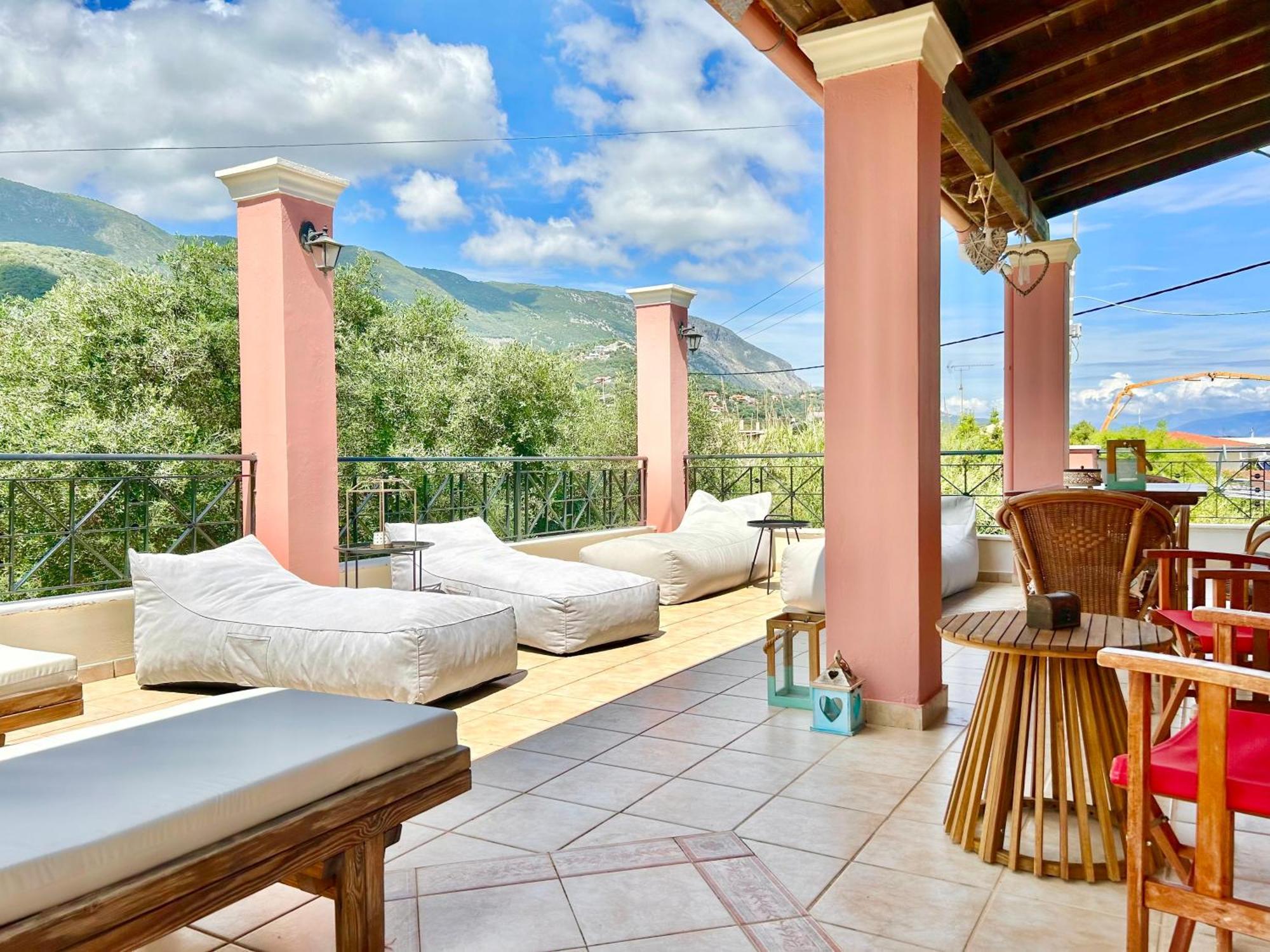 Villa Valia Seaside Ipsos Dış mekan fotoğraf