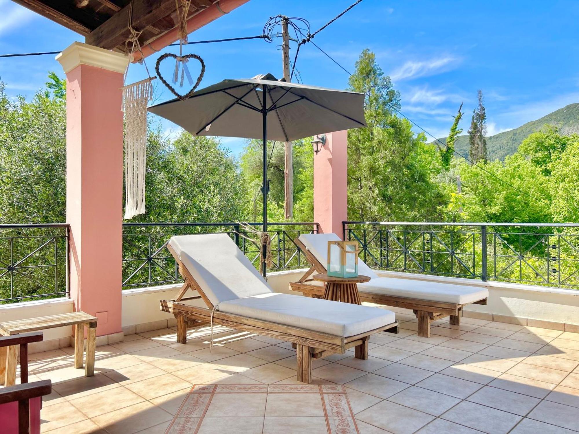 Villa Valia Seaside Ipsos Dış mekan fotoğraf